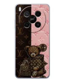 Чехол для Huawei Mate 80 Pro Max с картинкой «Мишка в стиле LV»