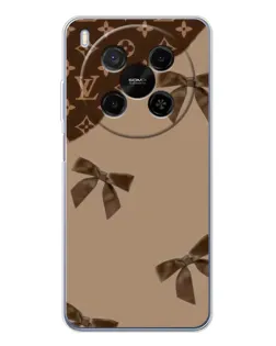 Чехол для Huawei Mate 80 Pro Max с картинкой «LV — кофейный атлас»