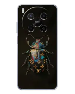 Чехол для Huawei Mate 80 Pro Max с картинкой «LV — мраморный принт»
