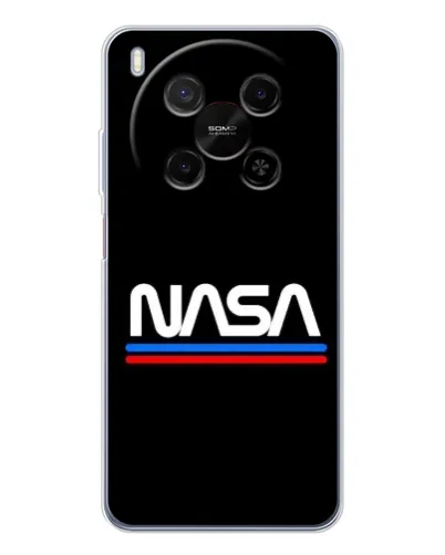 Чехол для Huawei Mate 80 Pro Max с картинкой «NASA — классика Red Blue» Чехол для Huawei Mate 80 Pro Max с картинкой «NASA — классика Red Blue»