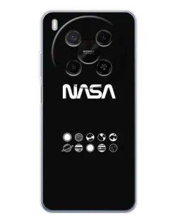 Чехол для Huawei Mate 80 Pro Max с картинкой «NASA — технический принт»