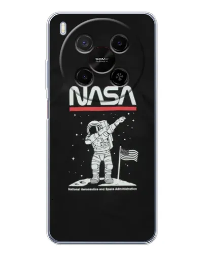 Чехол для Huawei Mate 80 Pro Max с картинкой «NASA — шагаем по Луне» Чехол для Huawei Mate 80 Pro Max с картинкой «NASA — шагаем по Луне»