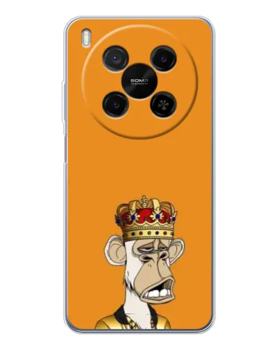 Чехол для Huawei Mate 80 Pro Max с картинкой «Золотая обезьяна Bored Ape» Чехол для Huawei Mate 80 Pro Max с картинкой «Золотая обезьяна Bored Ape»
