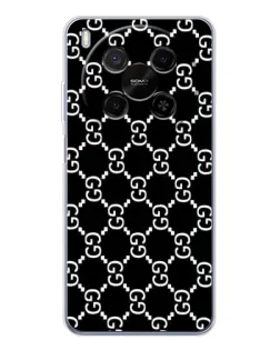 Чехол для Huawei Mate 80 Pro Max с картинкой «Gucci — сетчатый паттерн»
