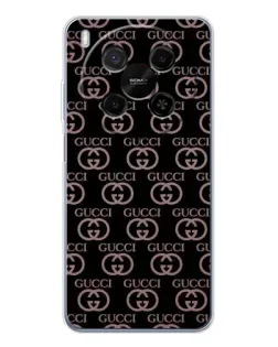 Чехол для Huawei Mate 80 Pro Max с картинкой «Классическая монограмма Gucci»