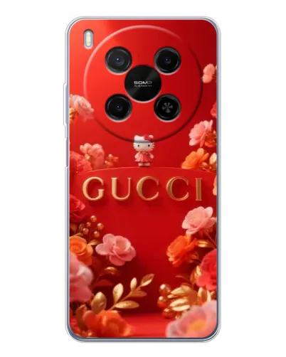 Чехол для Huawei Mate 80 Pro Max с картинкой «Gucci — золотой сад»