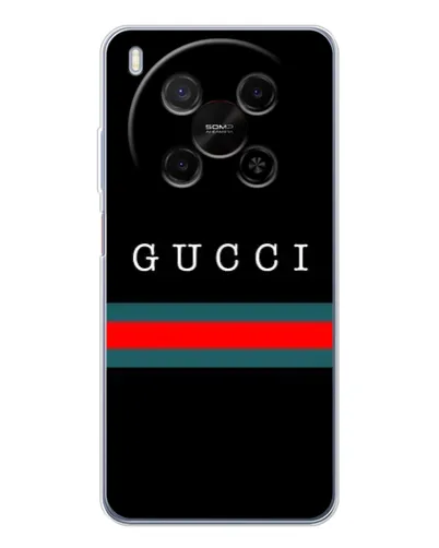 Чехол для Huawei Mate 80 Pro Max с картинкой «Gucci — красный пояс»