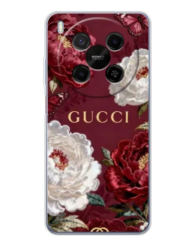 Чехол для Huawei Mate 80 Pro Max с картинкой «Gucci — бордовые розы» Чехол для Huawei Mate 80 Pro Max с картинкой «Gucci — бордовые розы»