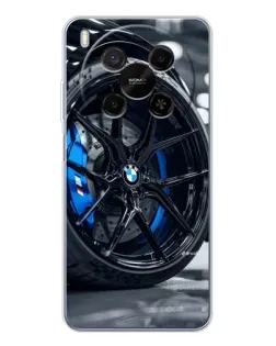 Чехол для Huawei Mate 80 Pro Max с картинкой «Колесо BMW вблизи»