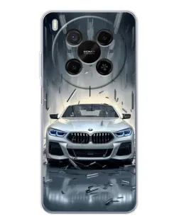 Чехол для Huawei Mate 80 Pro Max с картинкой «BMW в свете фар»
