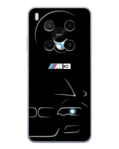 Чехол для Huawei Mate 80 Pro Max с картинкой «Минималистичный принт BMW M3» Чехол для Huawei Mate 80 Pro Max с картинкой «Минималистичный принт BMW M3»