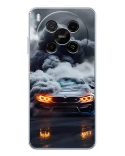 Чехол для Huawei Mate 80 Pro Max с картинкой «BMW в дыму»