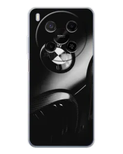 Чехол для Huawei Mate 80 Pro Max с картинкой «Эмблема BMW — макро»