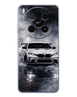 Чехол для Huawei Mate 80 Pro Max с картинкой «BMW сквозь туман»
