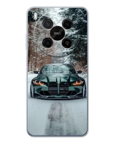 Чехол для Huawei Mate 80 Pro Max с картинкой «BMW в зимнем лесу» Чехол для Huawei Mate 80 Pro Max с картинкой «BMW в зимнем лесу»