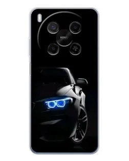 Чехол для Huawei Mate 80 Pro Max с картинкой «BMW — ночной взгляд»
