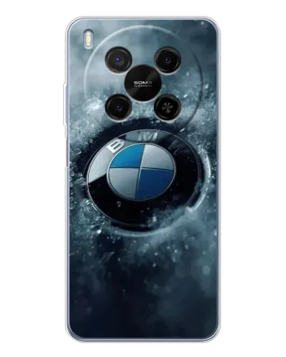 Чехол для Huawei Mate 80 Pro Max с картинкой «Логотип BMW — лед» Чехол для Huawei Mate 80 Pro Max с картинкой «Логотип BMW — лед»