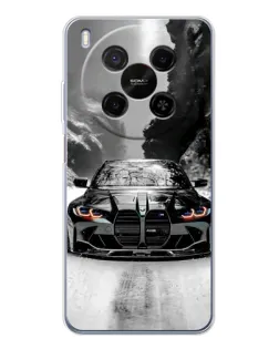 Чехол для Huawei Mate 80 Pro Max с картинкой «BMW — акварельный дрифт»