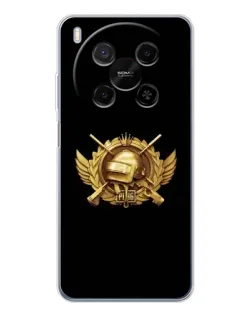 Чехол для Huawei Mate 80 Pro Max с картинкой «PUBG — оранжевый градиент»