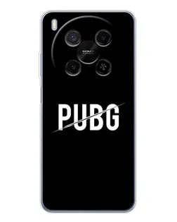 Чехол для Huawei Mate 80 Pro Max с картинкой «PUBG — белый логотип»