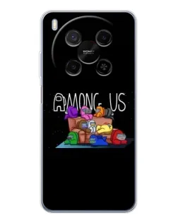 Чехол для Huawei Mate 80 Pro Max с картинкой «Логотип Among Us» Чехол для Huawei Mate 80 Pro Max с картинкой «Логотип Among Us»