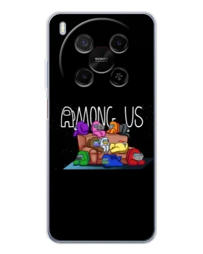 Чехол для Huawei Mate 80 Pro Max с картинкой «Логотип Among Us»