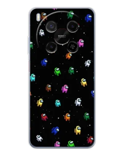 Чехол для Huawei Mate 80 Pro Max с картинкой «Экипаж Among Us»