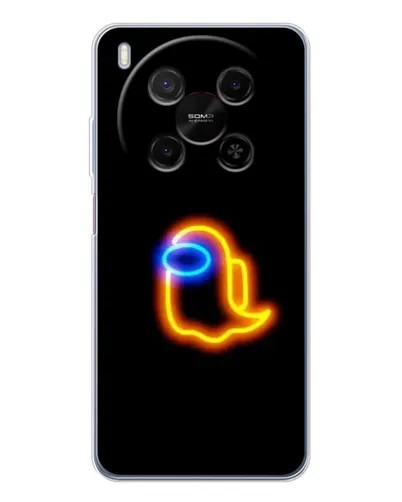Чехол для Huawei Mate 80 Pro Max с картинкой «Among Us неоновое сияние»