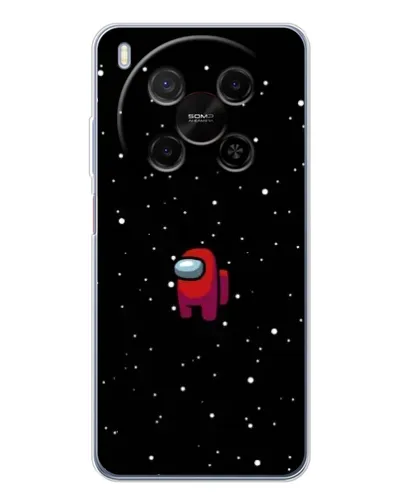 Чехол для Huawei Mate 80 Pro Max с картинкой «Красный Among Us»