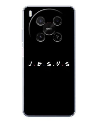 Чехол для Huawei Mate 80 Pro Max с картинкой «Точки веры J.E.S.U.S.» Чехол для Huawei Mate 80 Pro Max с картинкой «Точки веры J.E.S.U.S.»