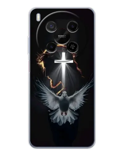 Чехол для Huawei Mate 80 Pro Max с картинкой «Голубь и Свет» Чехол для Huawei Mate 80 Pro Max с картинкой «Голубь и Свет»