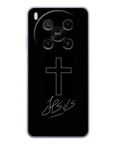 Чохол для Huawei Mate 80 Pro Max з картинкою «Графічний хрест Jesus» Чохол для Huawei Mate 80 Pro Max з картинкою «Графічний хрест Jesus»