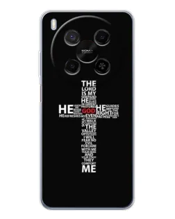 Чехол для Huawei Mate 80 Pro Max с картинкой «Текстовый крест»