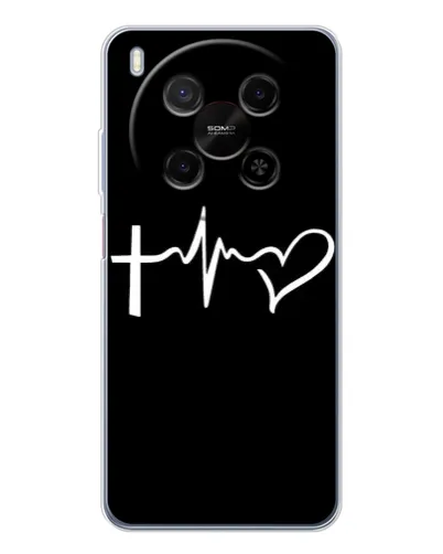 Чехол для Huawei Mate 80 Pro Max с картинкой «Пульс веры» Чехол для Huawei Mate 80 Pro Max с картинкой «Пульс веры»