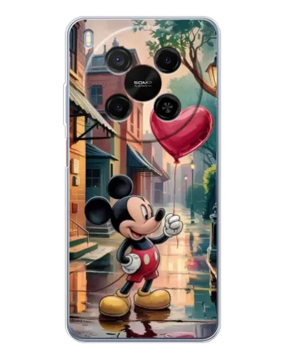 Чехол для Huawei Mate 80 Pro Max с картинкой «Микки и шарик-сердце» Чехол для Huawei Mate 80 Pro Max с картинкой «Микки и шарик-сердце»
