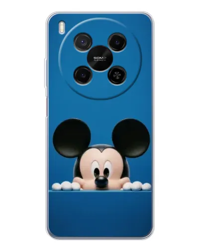 Чехол для Huawei Mate 80 Pro Max с картинкой «Микки выглядывает» Чехол для Huawei Mate 80 Pro Max с картинкой «Микки выглядывает»