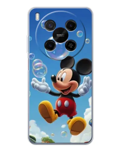 Чехол для Huawei Mate 80 Pro Max с картинкой «Mickey и мыльные пузыри» Чехол для Huawei Mate 80 Pro Max с картинкой «Mickey и мыльные пузыри»