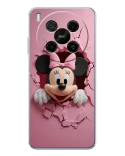 Чехол для Huawei Mate 80 Pro Max с картинкой «Минни сквозь стену»