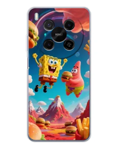 Чехол для Huawei Mate 80 Pro Max с картинкой «Космический фастфуд» Чехол для Huawei Mate 80 Pro Max с картинкой «Космический фастфуд»