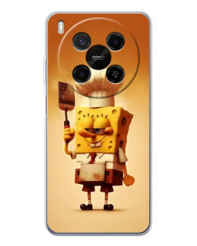 Чехол для Huawei Mate 80 Pro Max с картинкой «Губка Боб повар» Чехол для Huawei Mate 80 Pro Max с картинкой «Губка Боб повар»