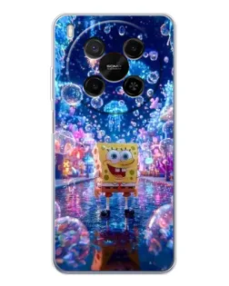 Чехол для Huawei Mate 80 Pro Max с картинкой «Неоновый океан»
