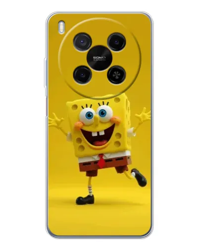 Чехол для Huawei Mate 80 Pro Max с картинкой «Позитивный Губка Боб» Чехол для Huawei Mate 80 Pro Max с картинкой «Позитивный Губка Боб»
