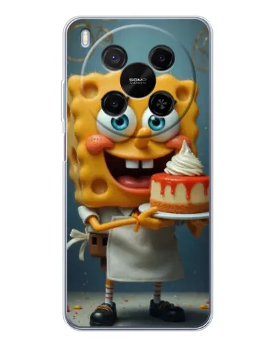 Чехол для Huawei Mate 80 Pro Max с картинкой «Повар Спанч Боб» Чехол для Huawei Mate 80 Pro Max с картинкой «Повар Спанч Боб»