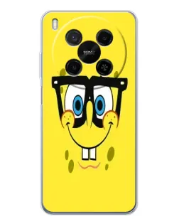 Чехол для Huawei Mate 80 Pro Max с картинкой «Минималистичный Спанч Боб»