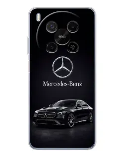 Чехол для Huawei Mate 80 Pro Max с картинкой «Mercedes — решетка радиатора»