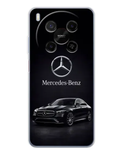 Чехол для Huawei Mate 80 Pro Max с картинкой «Mercedes — решетка радиатора» Чехол для Huawei Mate 80 Pro Max с картинкой «Mercedes — решетка радиатора»