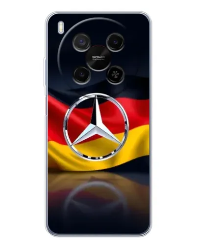 Чехол для Huawei Mate 80 Pro Max с картинкой «Mercedes — флаг Германии» Чехол для Huawei Mate 80 Pro Max с картинкой «Mercedes — флаг Германии»