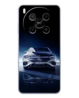 Чехол для Huawei Mate 80 Pro Max с картинкой «Ночной Mercedes EQ»