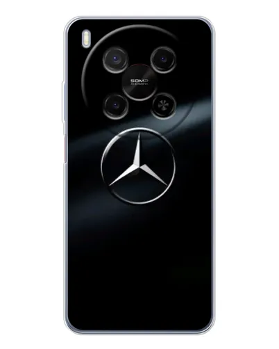 Чехол для Huawei Mate 80 Pro Max с картинкой «Mercedes на металле» Чехол для Huawei Mate 80 Pro Max с картинкой «Mercedes на металле»