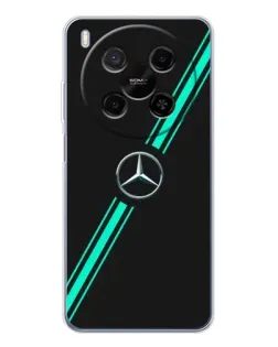 Чехол для Huawei Mate 80 Pro Max с картинкой «Спортивные линии Mercedes» Чехол для Huawei Mate 80 Pro Max с картинкой «Спортивные линии Mercedes»